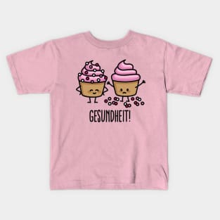 Gesundheit! Bless you sneezing cupcakes sprinkles Kids T-Shirt